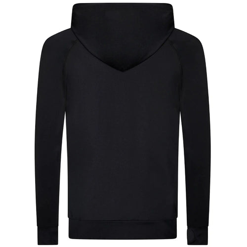 Essentials Collection hoodie – black men's hoodie with white Essentials Collection letters and Players Couture logo on the