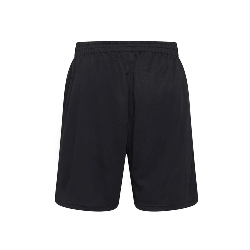 Essentials Collection Players Couture Men's Activewear Black Mesh Lined Shorts