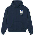Blackburn Rovers Monopoly Card hoodie – red men's hoodie with white Blackburn Rovers Monopoly Card letters and Players