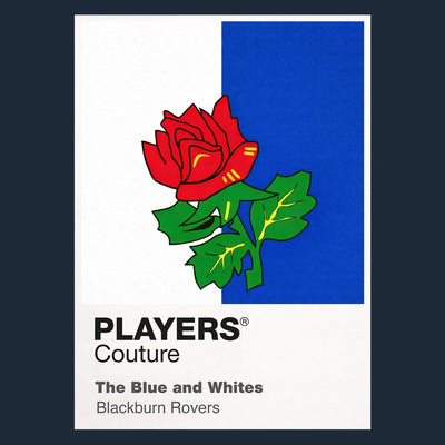 Blackburn Rovers Classic Football Shirt Colours Frame - Icon Design