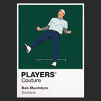 Bob MacIntyre Golf Icon Frame Men's Polo Shirt
