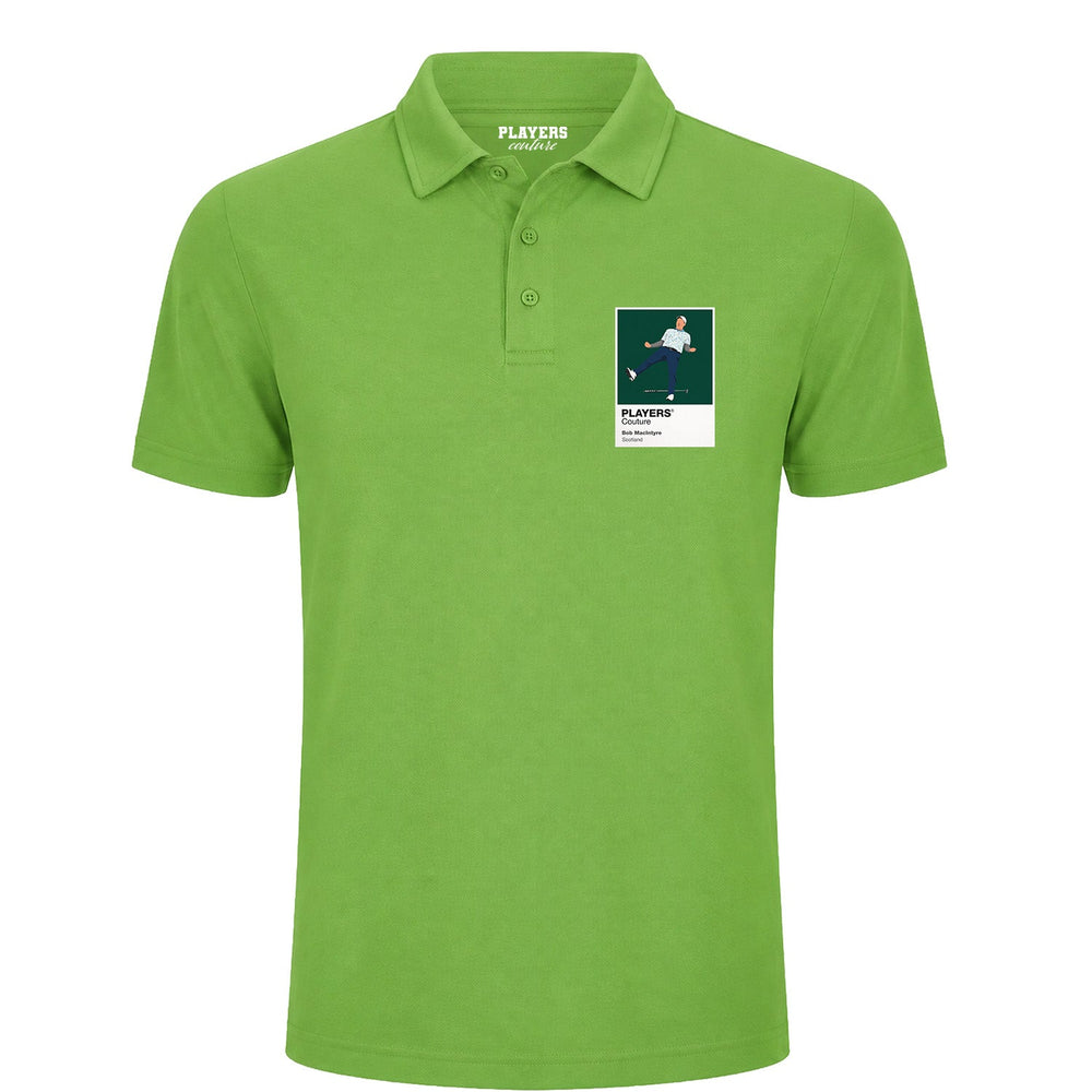 Bob MacIntyre Polo Shirt - Lime Green