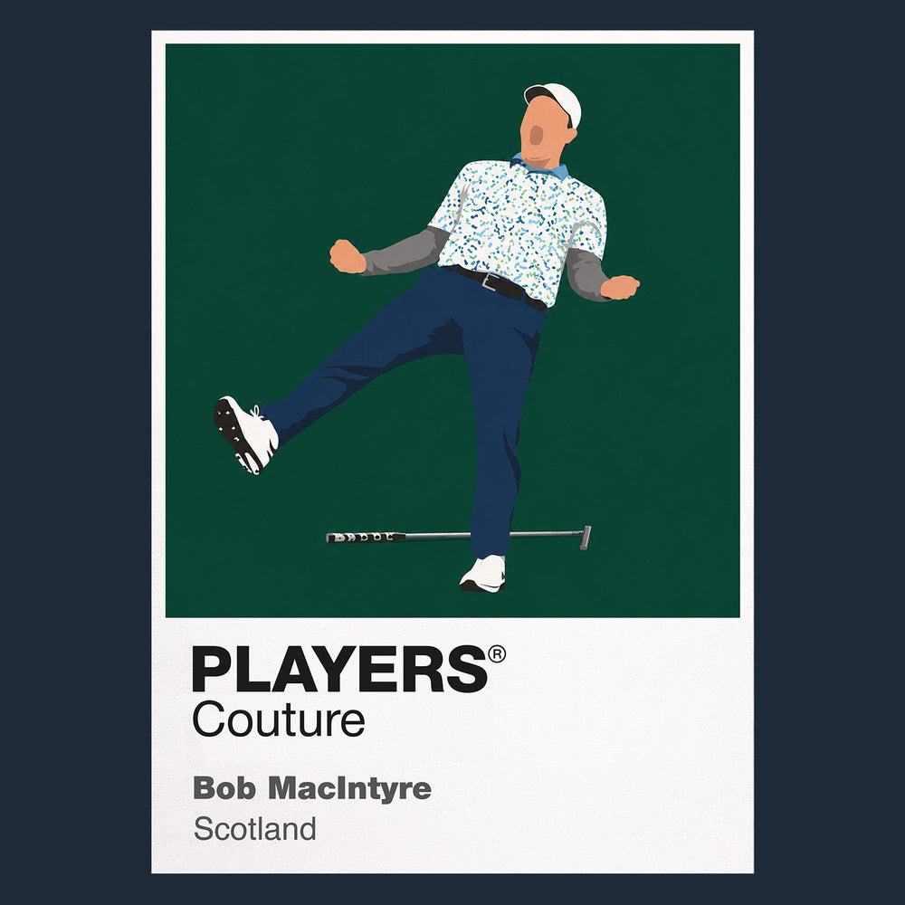 Bob MacIntyre Golf Icon Frame Men's Polo Shirt