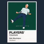 Bob MacIntyre Golf Icon Frame Men's Polo Shirt