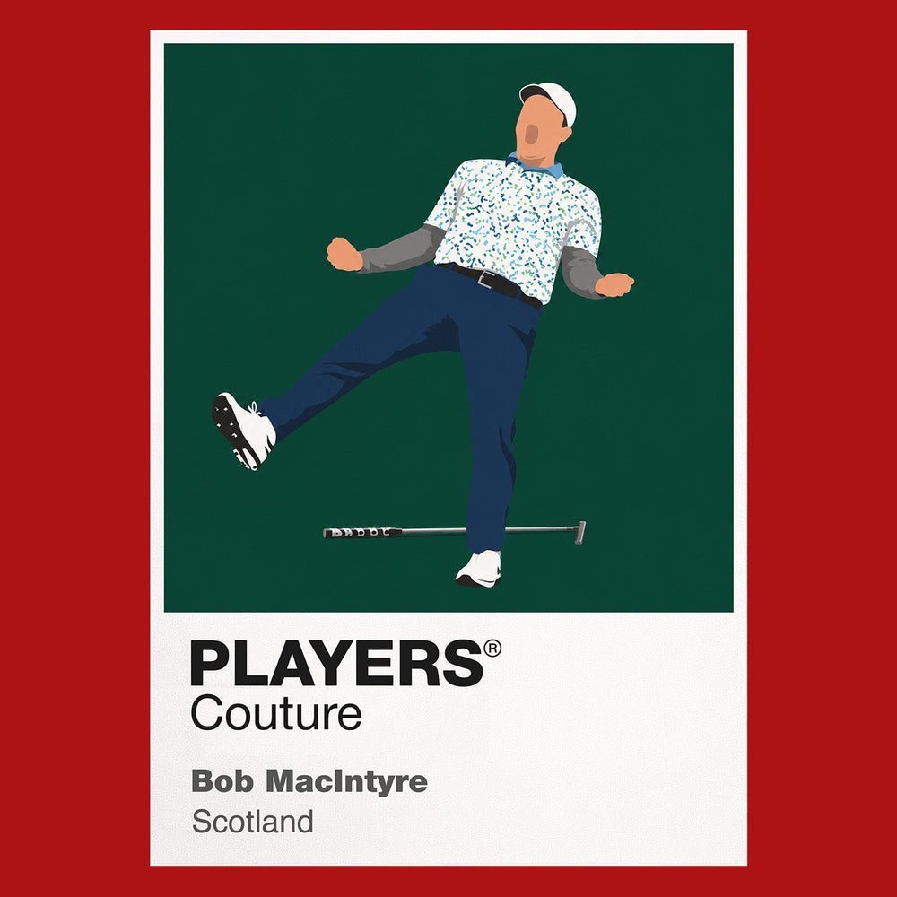 Bob MacIntyre Golf Icon Frame Men's Polo Shirt