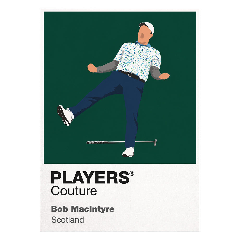 Bob MacIntyre Golf Icon Frame Men's T-Shirt