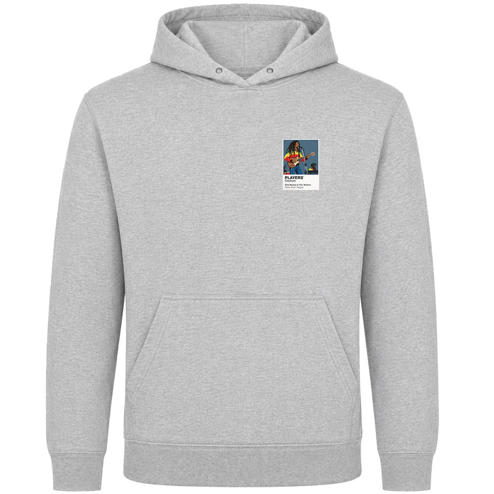 Bob Marley & The Wailers Music men's hoodie in grey