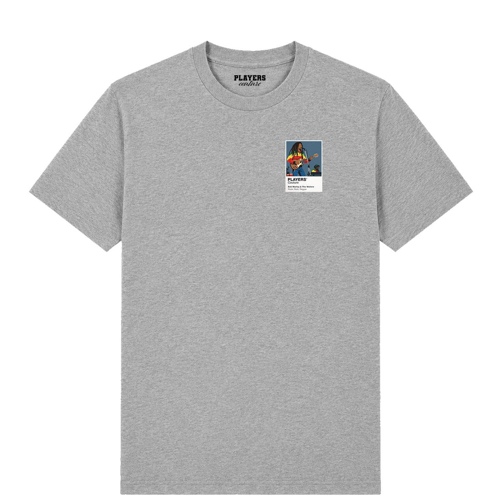 Bob Marley & The Wailers Music men's T-shirt in grey