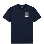Bob Marley & The Wailers Music men's T-shirt in navy