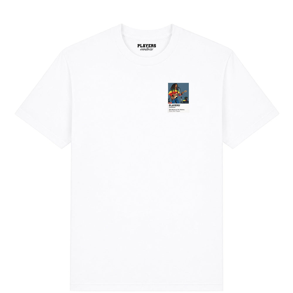 Bob Marley & The Wailers Music men's T-shirt in white