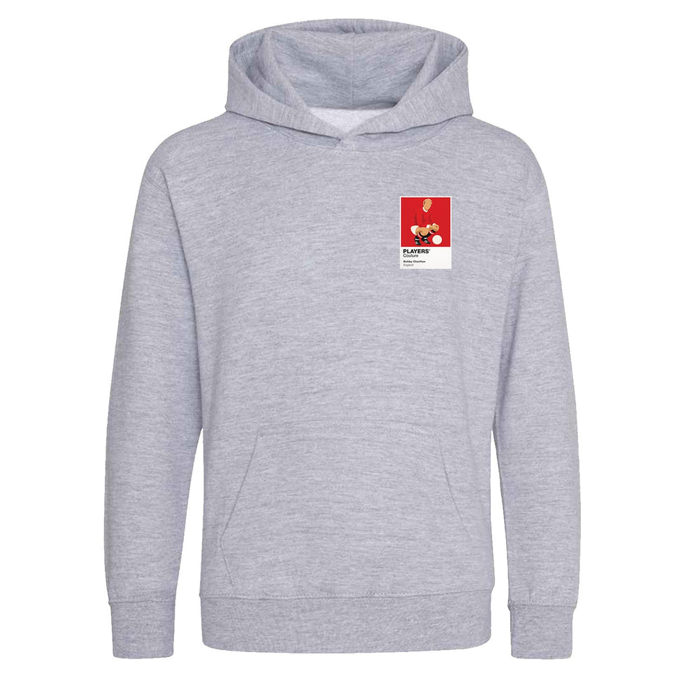 Bobby Charlton Players Couture Kids Gray Hoodie