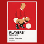 Bobby Charlton Players Couture Frame Red