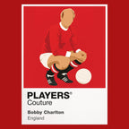 Bobby Charlton Players Couture Frame Red