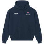 Bobby Charlton Logo Players Couture Men's Casual Hoodie Navy