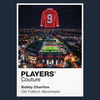 Bobby Charlton England Icons in Lights Frame Men's Hoodie