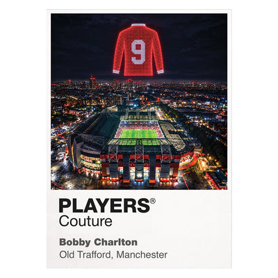 Bobby Charlton England Icons in Lights Frame Men's T-Shirt