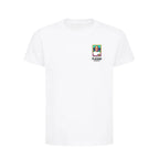 Bobby Charlton World Cup Sticker Kids T-Shirt – bobby charlton sticker kids white tshirt Players Couture design