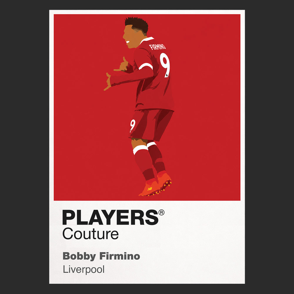 Bobby Firmino 2 Liverpool Icon Frame Men's Hoodie