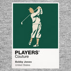 Bobby Jones Golf Icon Frame Men's Hoodie