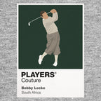 Bobby Locke Golf Icon Frame Men's Hoodie