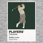 Bobby Locke Golf Icon Frame Men's Polo Shirt