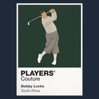 Bobby Locke Golf Icon Frame Men's Polo Shirt