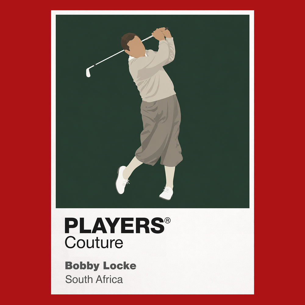 Bobby Locke Golf Icon Frame Men's T-Shirt
