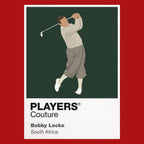 Bobby Locke Golf Icon Frame Men's Hoodie