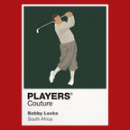 Bobby Locke Golf Icon Frame Men's Polo Shirt