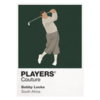 Bobby Locke Golf Icon Frame Men's Polo Shirt