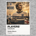 Bobby Moore England Atlas Frame artwork by Players Couture