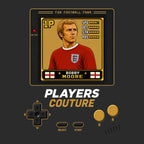 Bobby Moore 1P 8-Bit hoodie retro gaming design by Players Couture