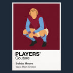 Bobby Moore West Ham 2 Icon Frame Men's T-Shirt