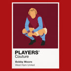 Bobby Moore West Ham 2 Icon Frame Men's T-Shirt