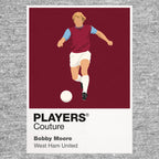 Bobby Moore West Ham 3 Icon Frame Men's T-Shirt
