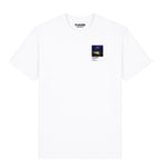 Bobby Moore West Ham United Icons in Lights Frame Men's T-Shirt in White