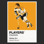 Bobby Orr Bruins Ice Hockey Icon Frame Men's T-Shirt – image 9