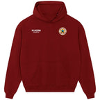 Bobby Robson hoodie – red men's hoodie featuring the Bobby Robson Players Couture logo