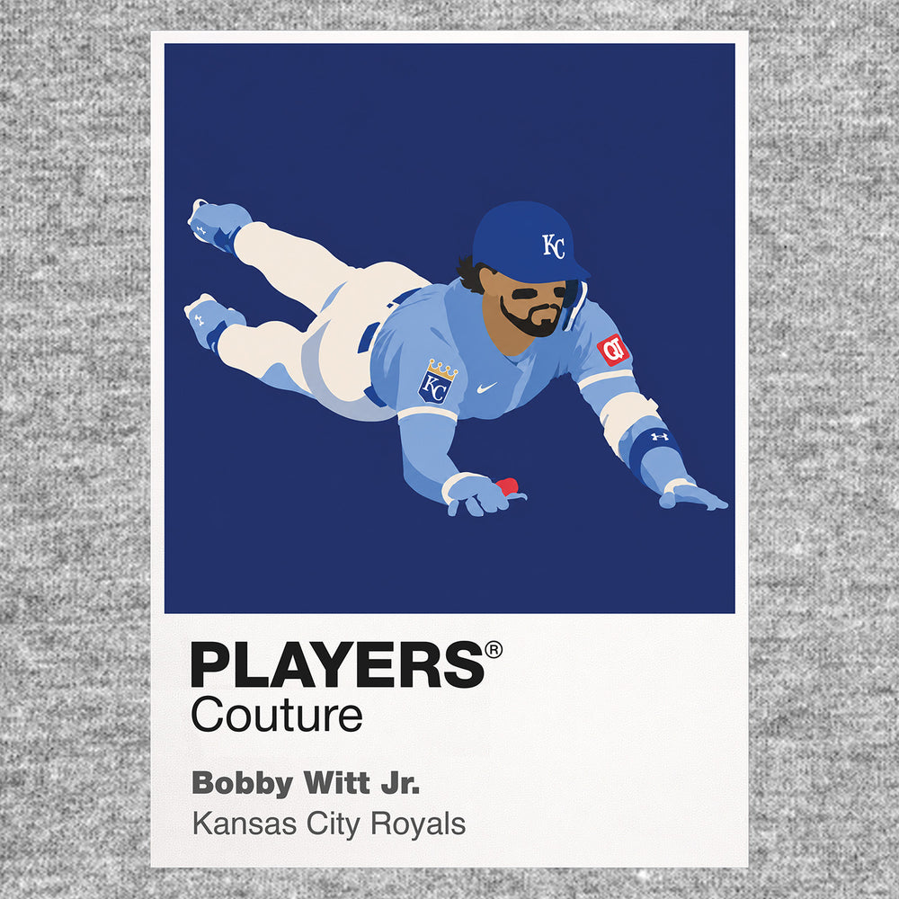 Bobby Witt Jr Royals Baseball Icon Frame - Icon Design