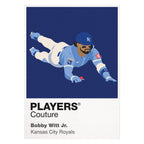 Bobby Witt Jr Royals Baseball Icon Frame - Icon Design (View 9)
