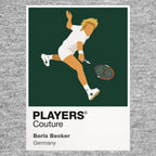 Boris Becker Tennis Icon Frame Men's Hoodie