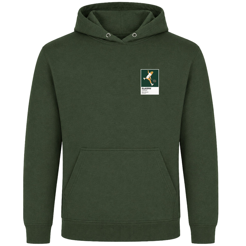 Boris Becker Tennis Icon Frame Men's Hoodie