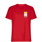 Borussia Dortmund Monopoly Card t-shirt – black men's t-shirt with white Borussia Dortmund Monopoly Card letters and Players
