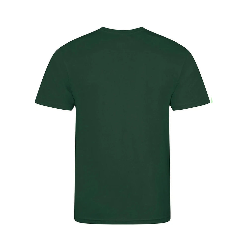 Essentials Collection t-shirt – green kids' t-shirt with white Essentials Collection letters and Players Couture logo on the