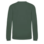 Essentials Collection hoodie – green kids' hoodie with white Essentials Collection letters and Players Couture logo on the