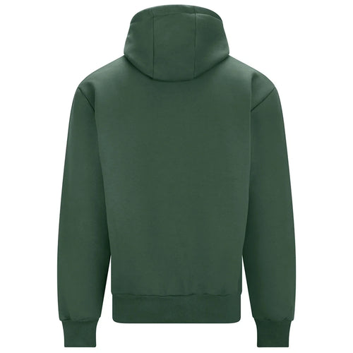 Essentials Collection hoodie – green men's hoodie with white Essentials Collection letters and Players Couture logo on the