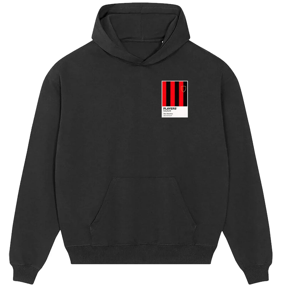 Bournemouth hoodie – black men's hoodie featuring the Bournemouth Players Couture logo