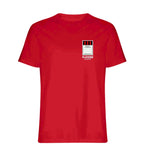 Bournemouth Monopoly Card t-shirt – black men's t-shirt with white Bournemouth Monopoly Card letters and Players Couture