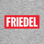 Brad Friedel Logo Men's T-Shirt – grey close-up detail shot of the Brad Friedel Players Couture logo design