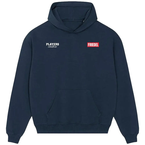 Brad Friedel hoodie – navy men's hoodie featuring the Brad Friedel Players Couture logo